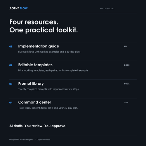 Real Estate Agent Toolkit: Prompts, Templates & Guide